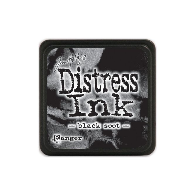 Hovedbilde Mini Distress Ink- Black Soot