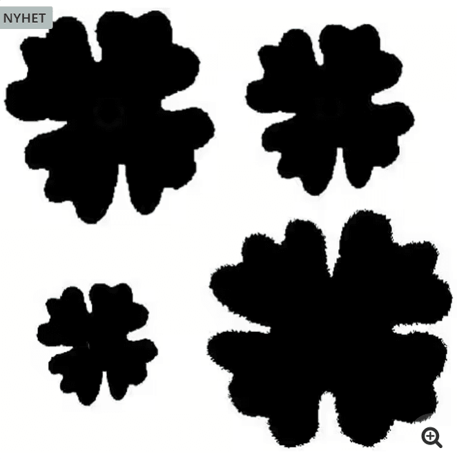 Hovedbilde Reprint -Dies -4 stk Små Blomster - RD027