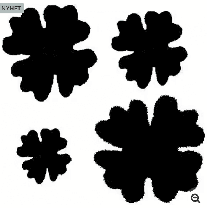 Reprint -Dies -4 stk Små Blomster - RD027