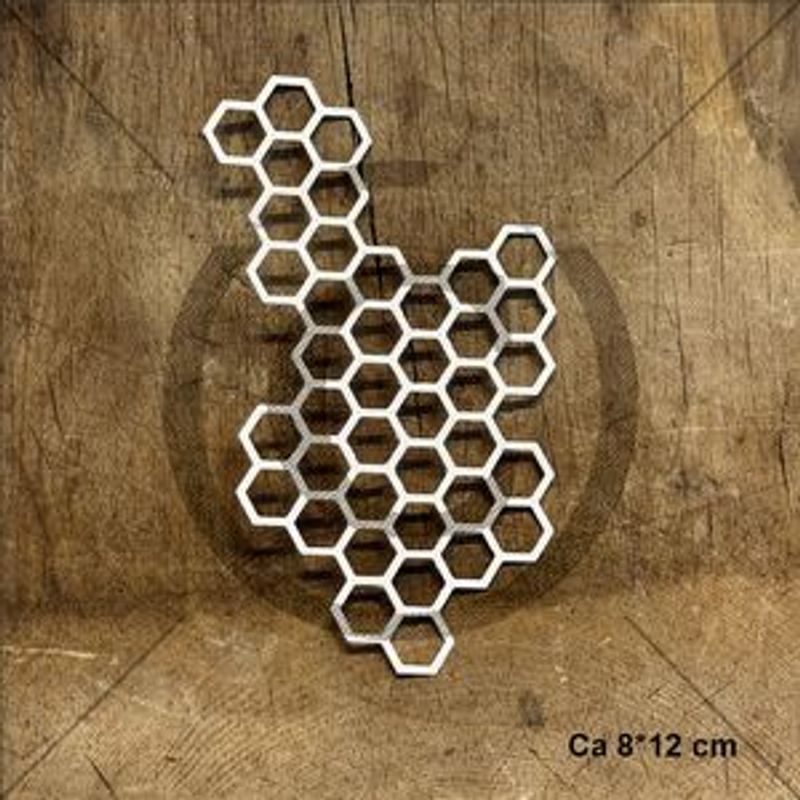 Heksagon 3 fra Papirdesign- PD 1366 