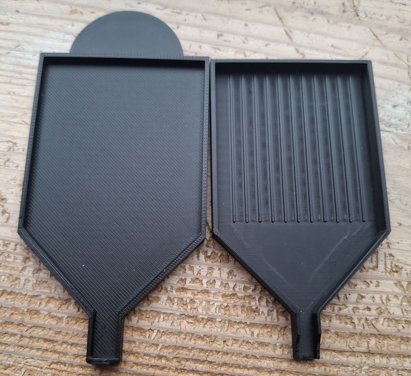 Tray boks large til glitter mm. med lokk 