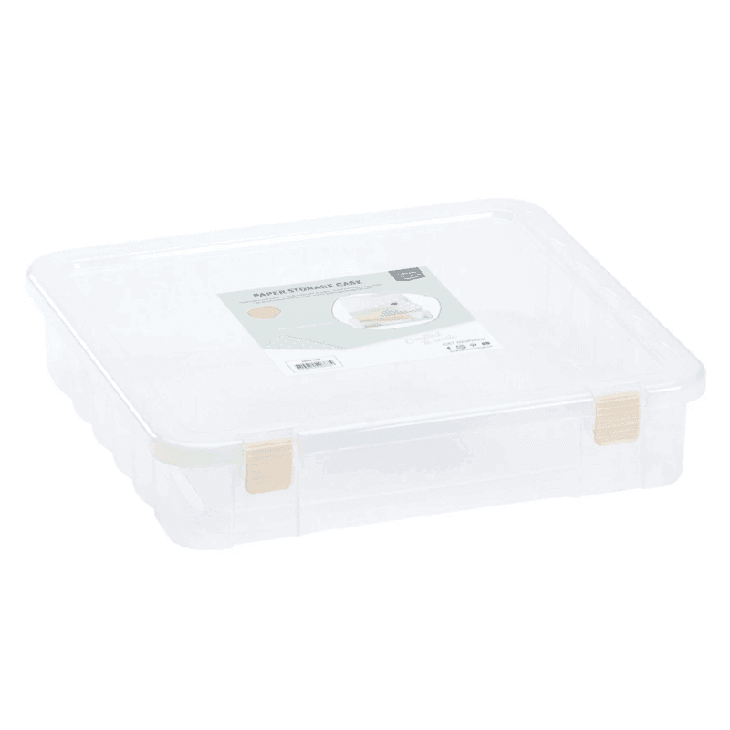 Vaessen Creative Oppbevaringsboks For Scrapbook Papir 12x12 inch uten hank