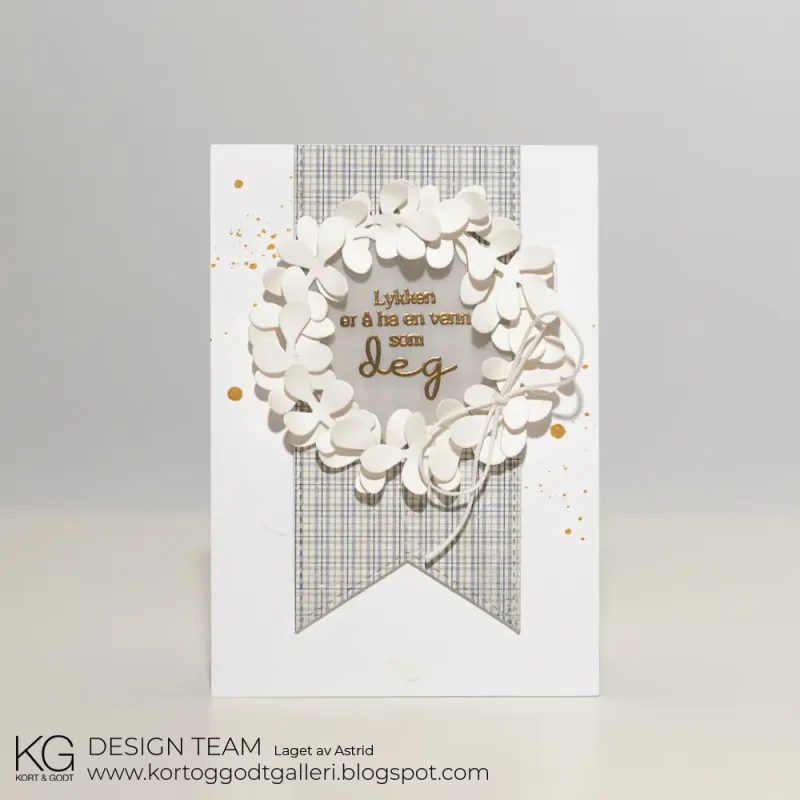 Venner-Clear stamp fra Kort og godt- M456