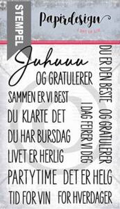 Hovedbilde Juhuuu Fra Papirdesign - PD 2000357