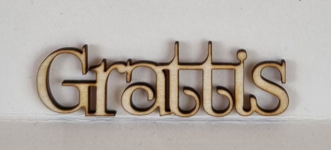 Hovedbilde Grattis - Scrappehusets egen trepynt - T 87