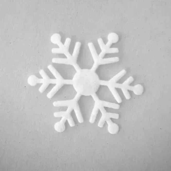 Hovedbilde Kort og godt-Snøfnugg Hvit 