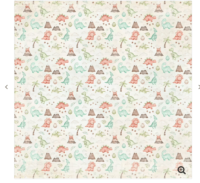 Reprint-Paperpack Dinos- blokk- 6x6 Inch