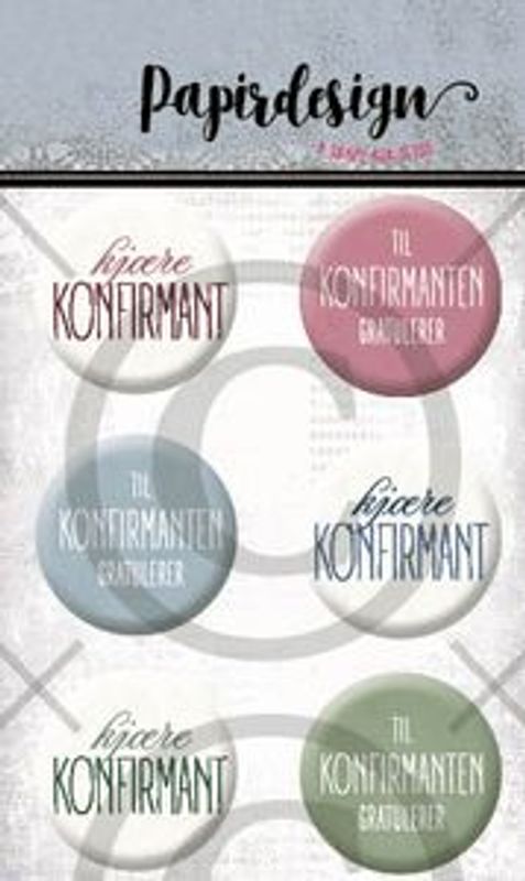 Papirdesign-Buttons- konfirmant-PD1633