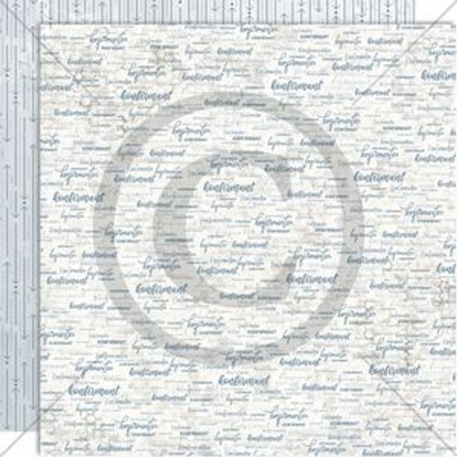 Hovedbilde Papirdesign- Ungdomstid - Konfirmant,blå - pd1468