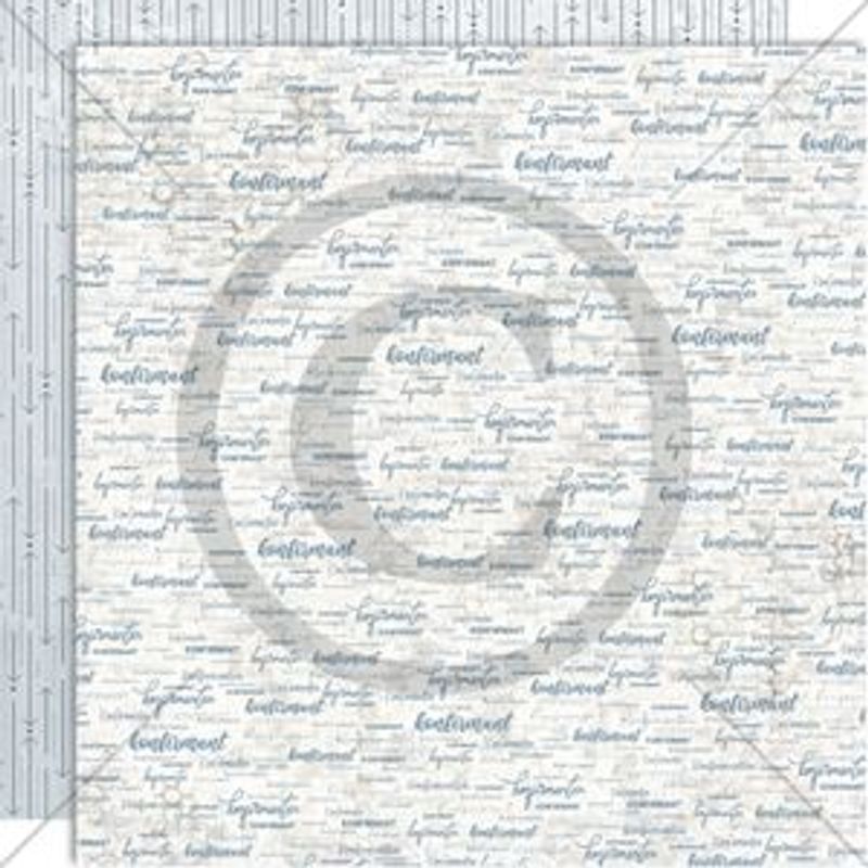 Papirdesign- Ungdomstid - Konfirmant,blå - pd1468