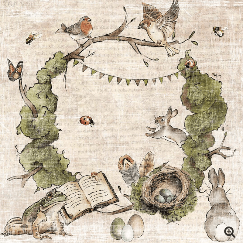 Reprint-Fairytale-Blokk-6x6 inch