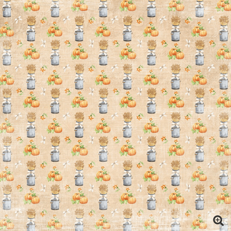 Reprint-Harvest Time- blokk- 8x8 inch