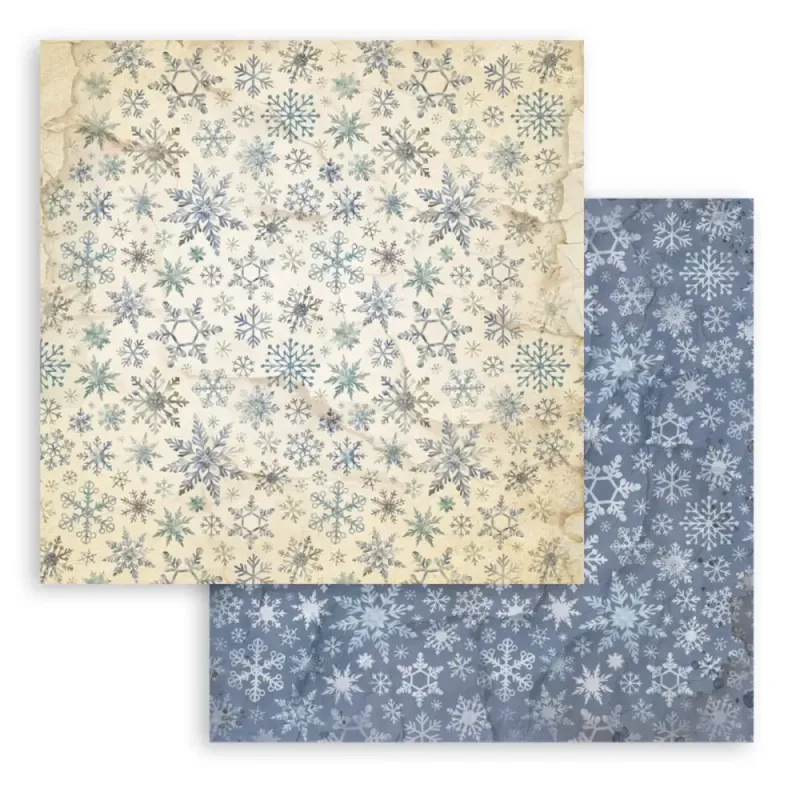 Stamperia - Silent Night - Background Selection - Paper Pad-10 doble ark - 12 x 12
