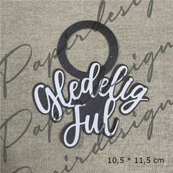 Hovedbilde Papirdesign - Dies - Gledelig Jul Flasketag ...