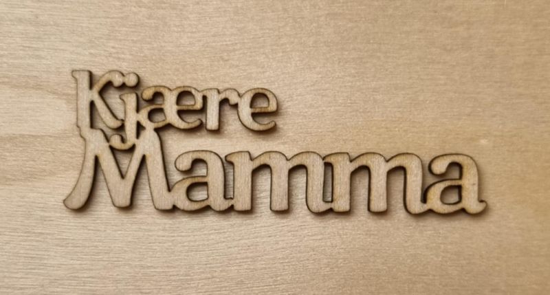 Kjære Mamma - Scrappehusets egen Trepynt - T173