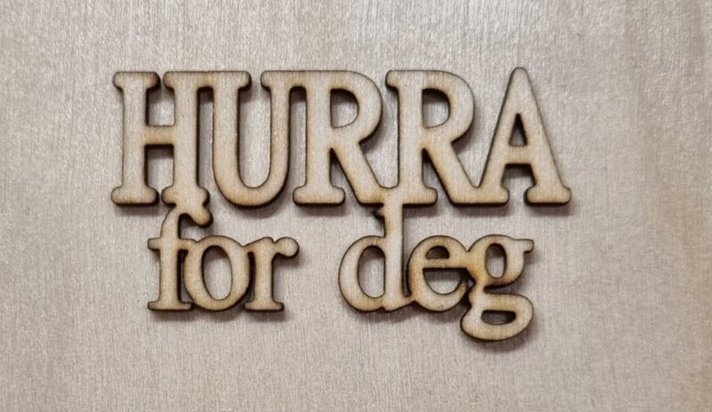 Hurra for deg 1 - Scrappehusets egen trepynt - T166