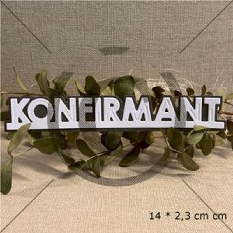  Konfirmant 37- Dies fra papirdesign- PD 1585