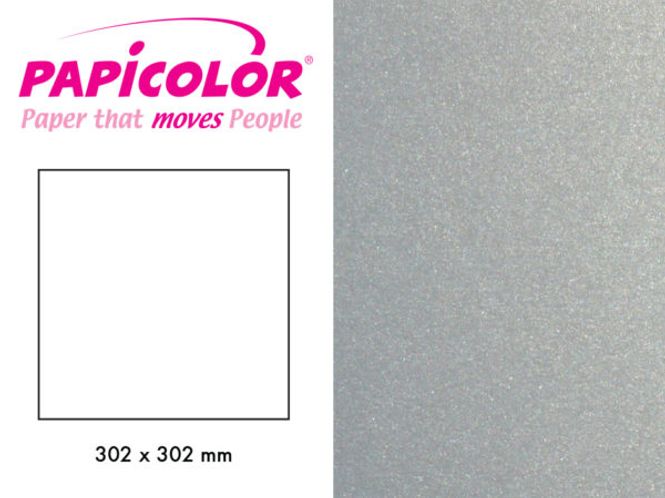 Hovedbilde Papicolor 302x302mm – 334 Metallic Sølv ...