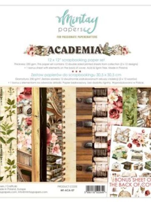 Hovedbilde Academia Blokk 12x12 inch fra Mintay