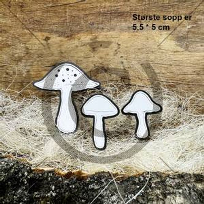 Hovedbilde Sopp fra Papirdesign-PD 1269