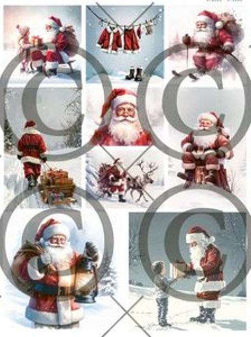 Hovedbilde Papirdesign-Nisseglede bildeark  - PD1538