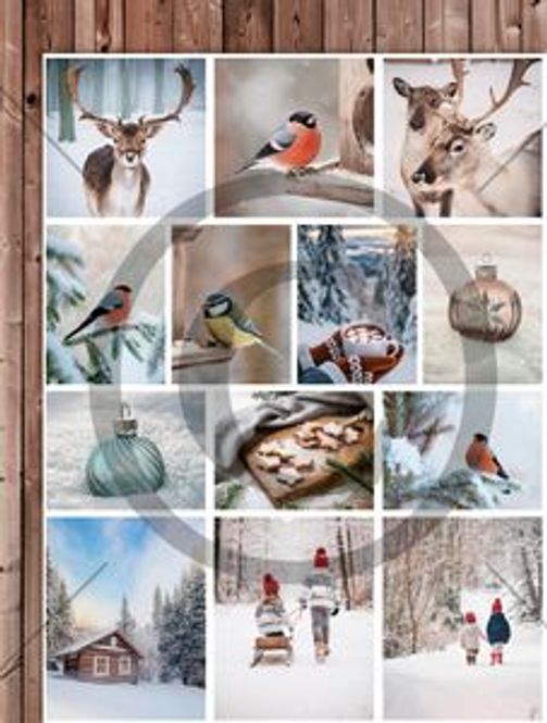 Hovedbilde Papirdesign- Motivark Utetid- PD1347