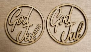 Hovedbilde God jul i ring x 2 - Scrappehusets egen trepynt - ...