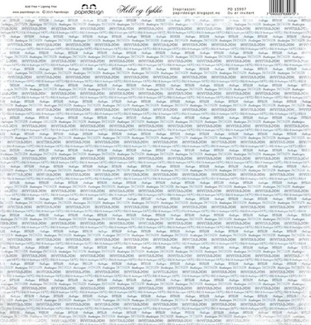 Hovedbilde Papirdesign-Hell og lykke-Du er invitert