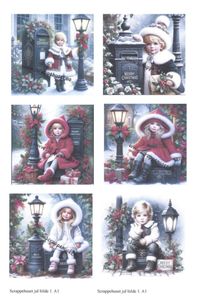 Hovedbilde Scrappehuset -  Jul Bildeark 1 - Barn