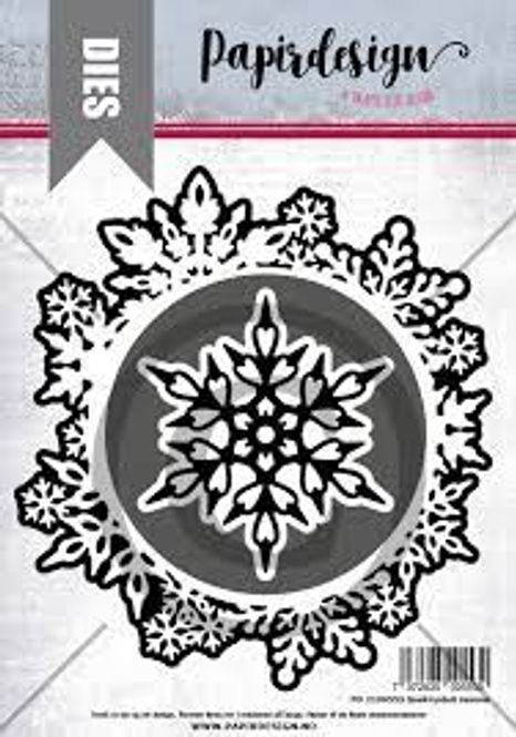 Hovedbilde Papirdesign-Snøkrystall ramme- PD2100553