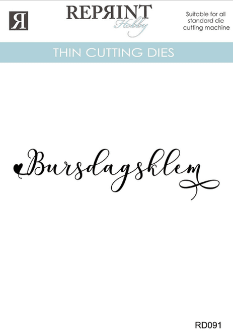 Hovedbilde Reprint -Dies - Bursdagsklem