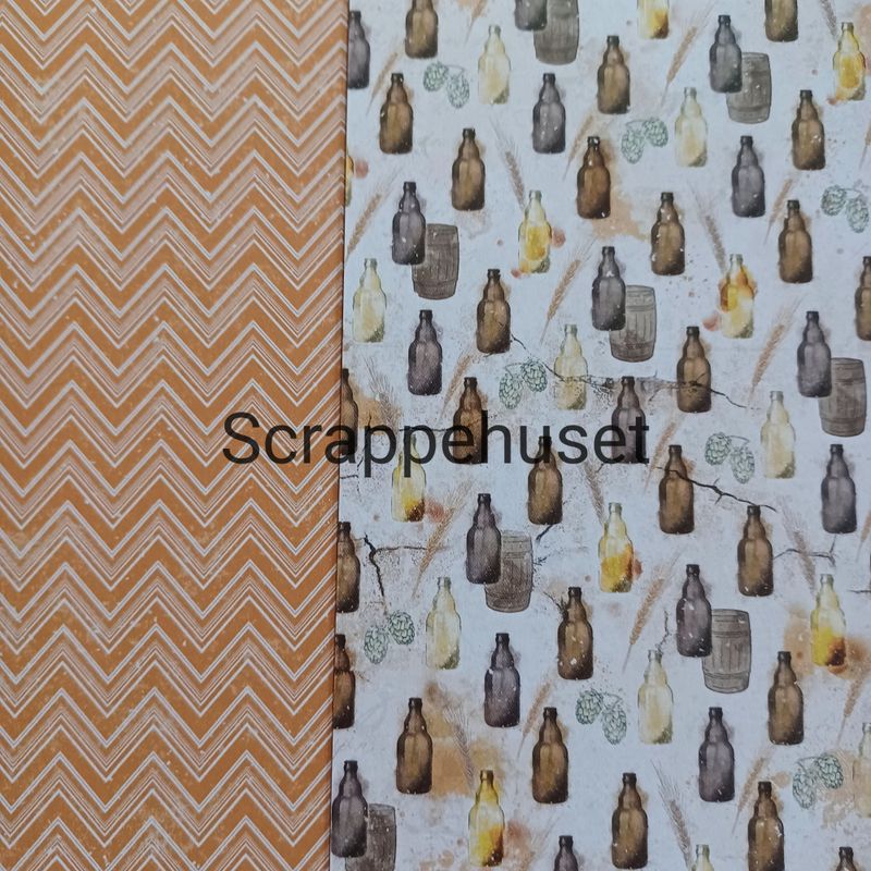 Papirdesign-stemning- Malt og humle