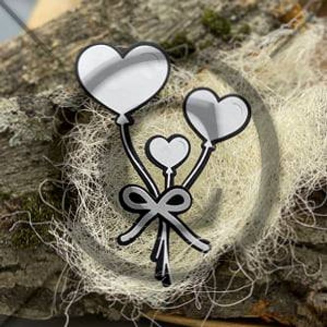 Hovedbilde Hjerteballong fra Papirdesign PD 2100695