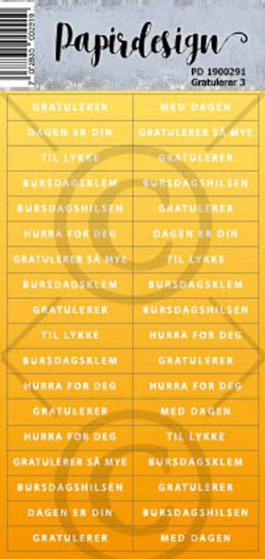 Papirdesign-Klistremerke-Gratulerer 3