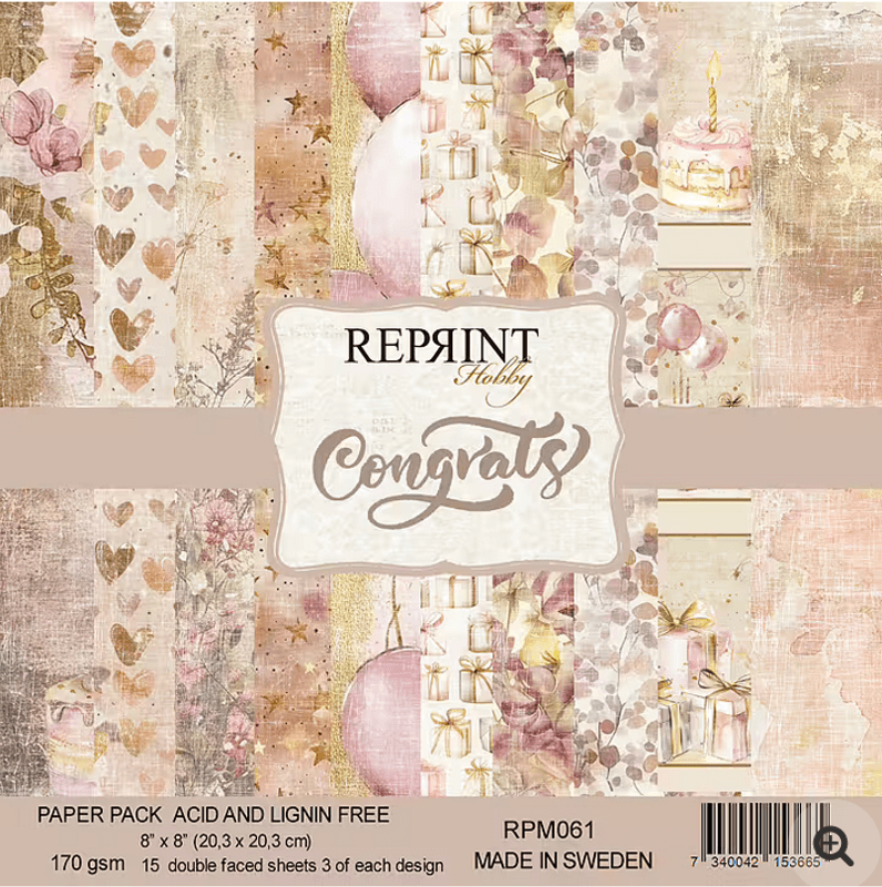 Reprint - Congrats - Blokk-8x8