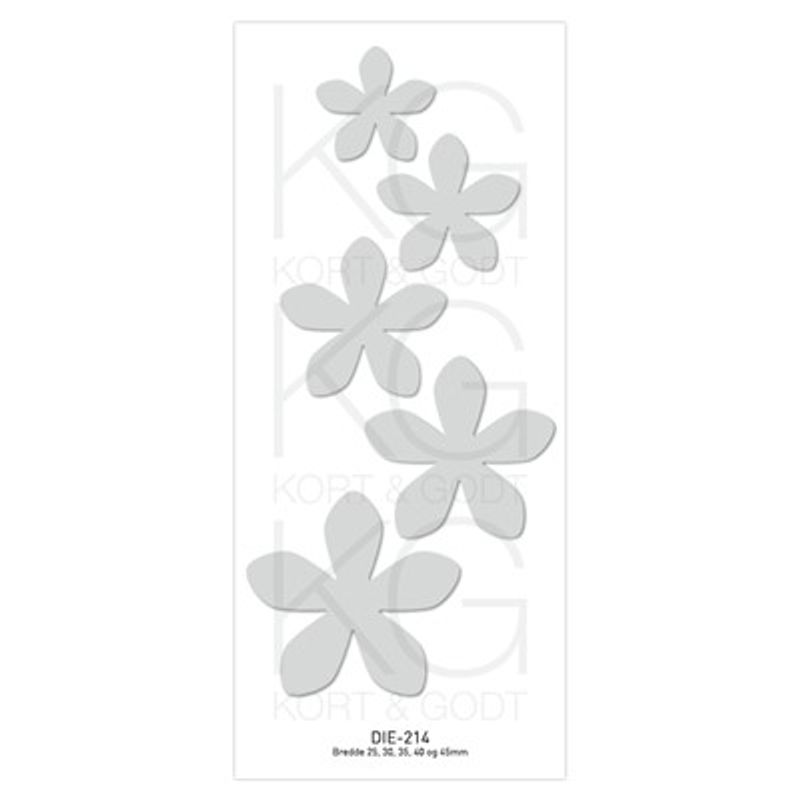 Blomster fra kort ogo Godt - die 214