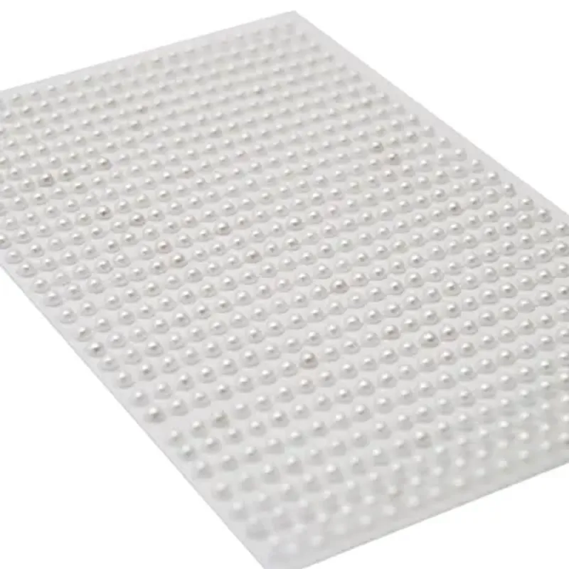 Kort og Godt- Perle 3mm Hvit -ST207 Stickers