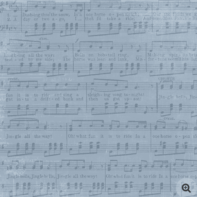 Reprint-Paperpack-Flings & Music -  blokk- 6x6 Inch