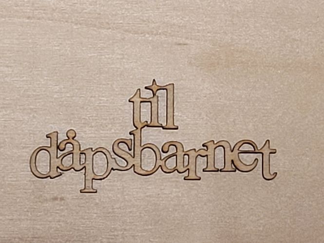 Hovedbilde Til Dåpsbarnet-scrappehuset egen treynt-T142