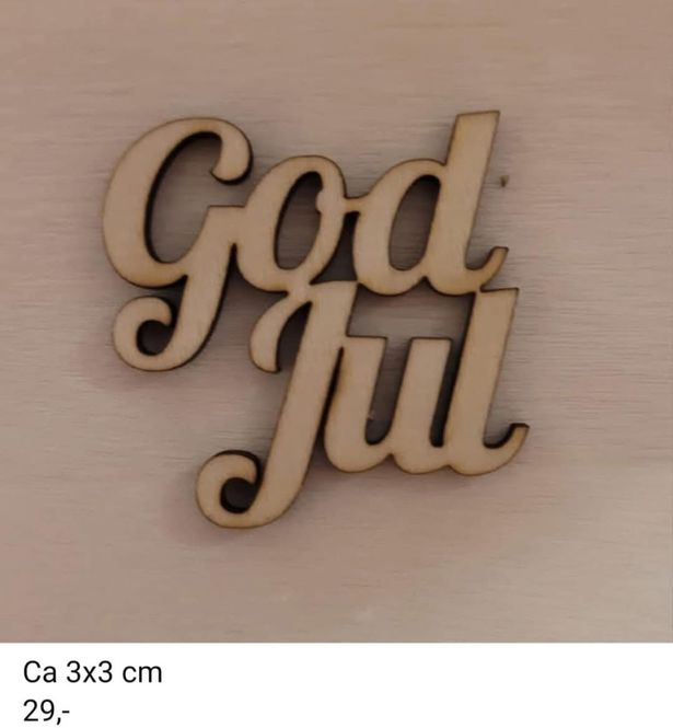 Hovedbilde God jul - Scrappehusets egen trepynt - Tj18