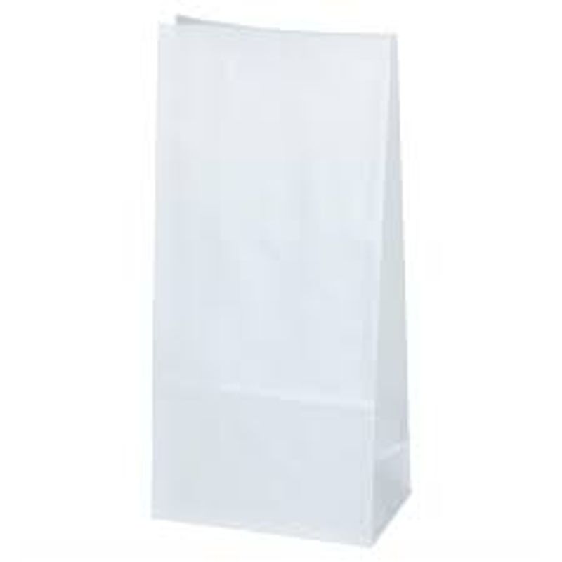 Papirposer hvite 15x28