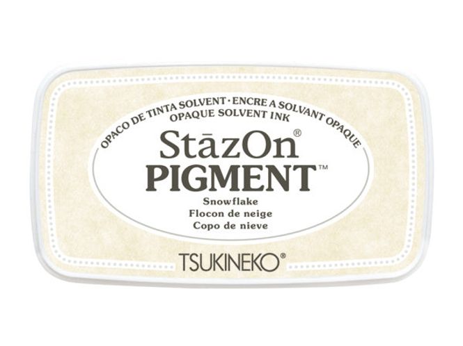 Hovedbilde StazOn Pigment – Snowflake White