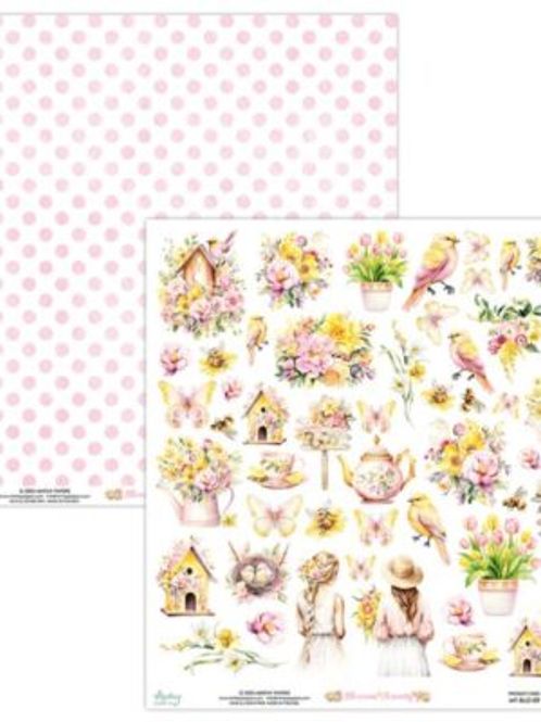 Hovedbilde Blossom Serenity Klippe/mønsterark 09